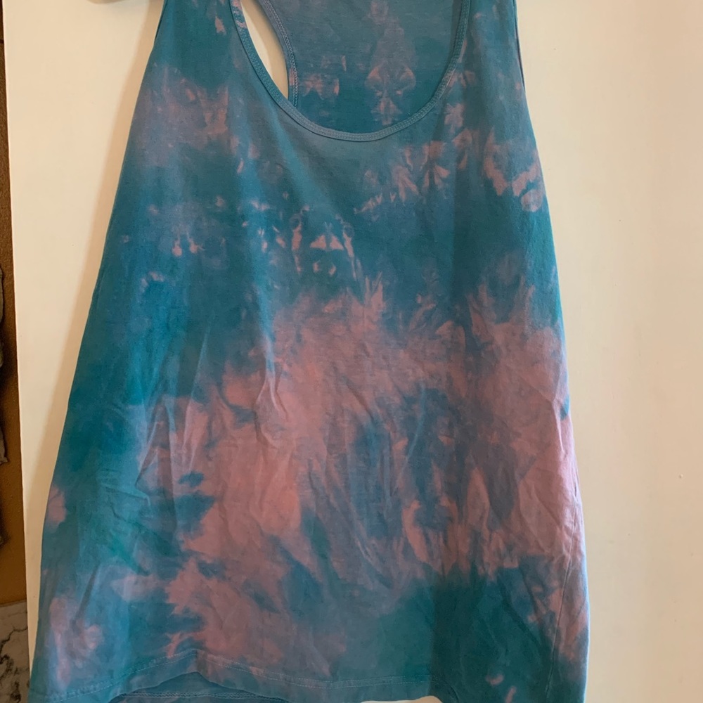 Comfort colors tie dye tank